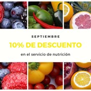 10% de descuento en el servicio de nutrición en Pontevedra