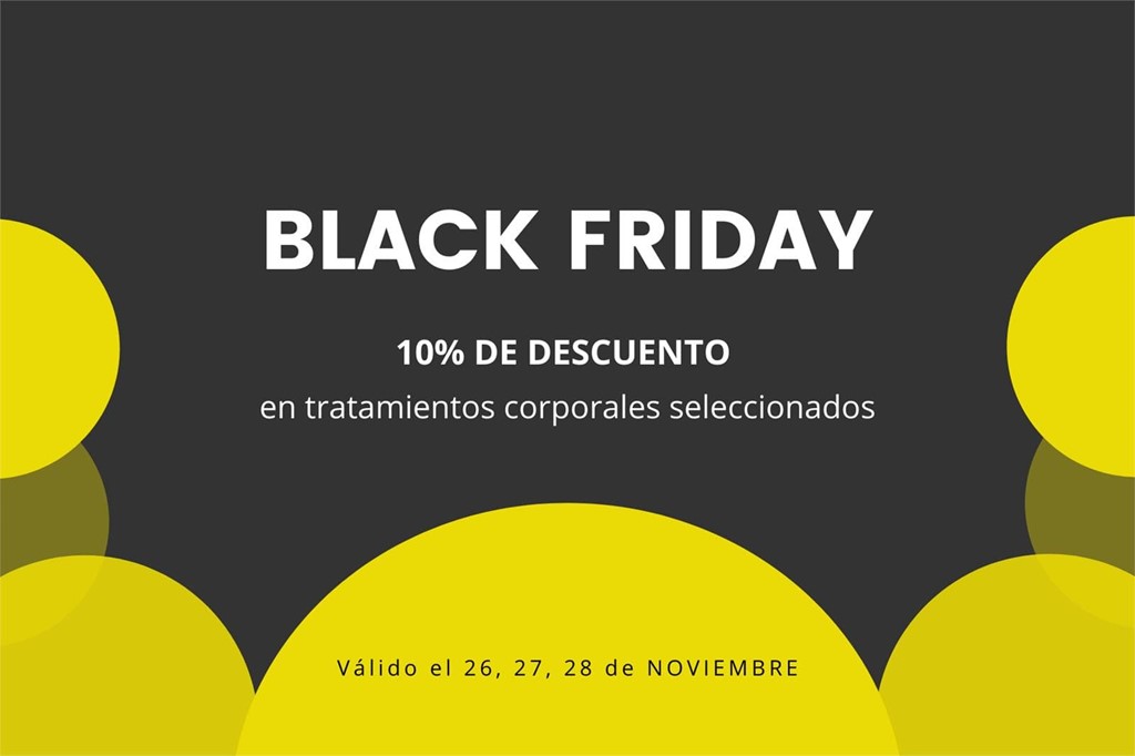 Black Friday en Figursan: ¡10% de descuento en tratamientos corporales seleccionados!