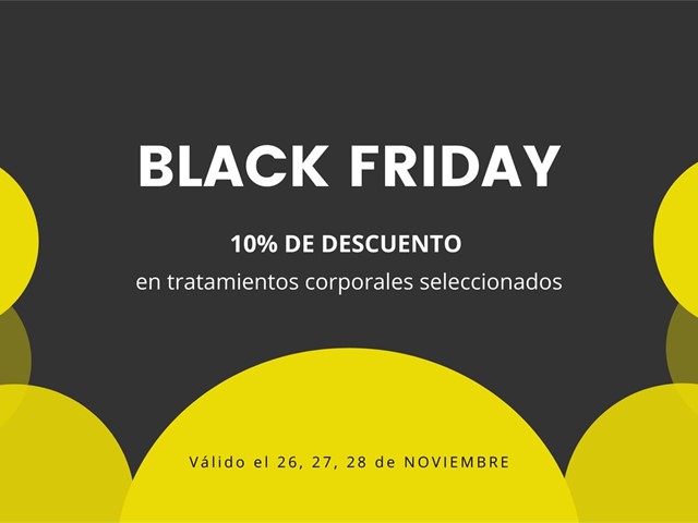 Black Friday en Figursan: ¡10% de descuento en tratamientos corporales seleccionados!