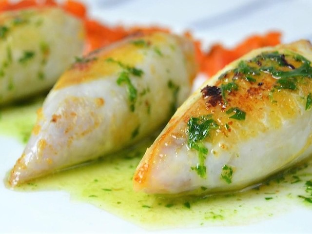 Chipirones rellenos