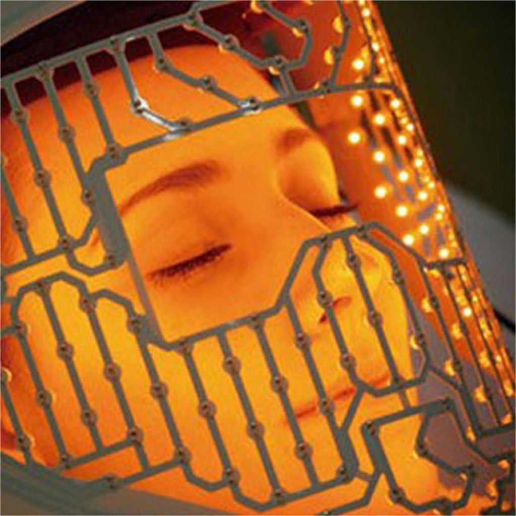 Máscara LED para el rejuvenecimiento cutáneo