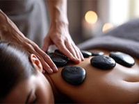 Nuestro masaje con piedras volcánicas paso a paso